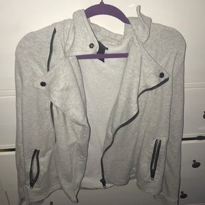 H&m biker jacket in cloth form